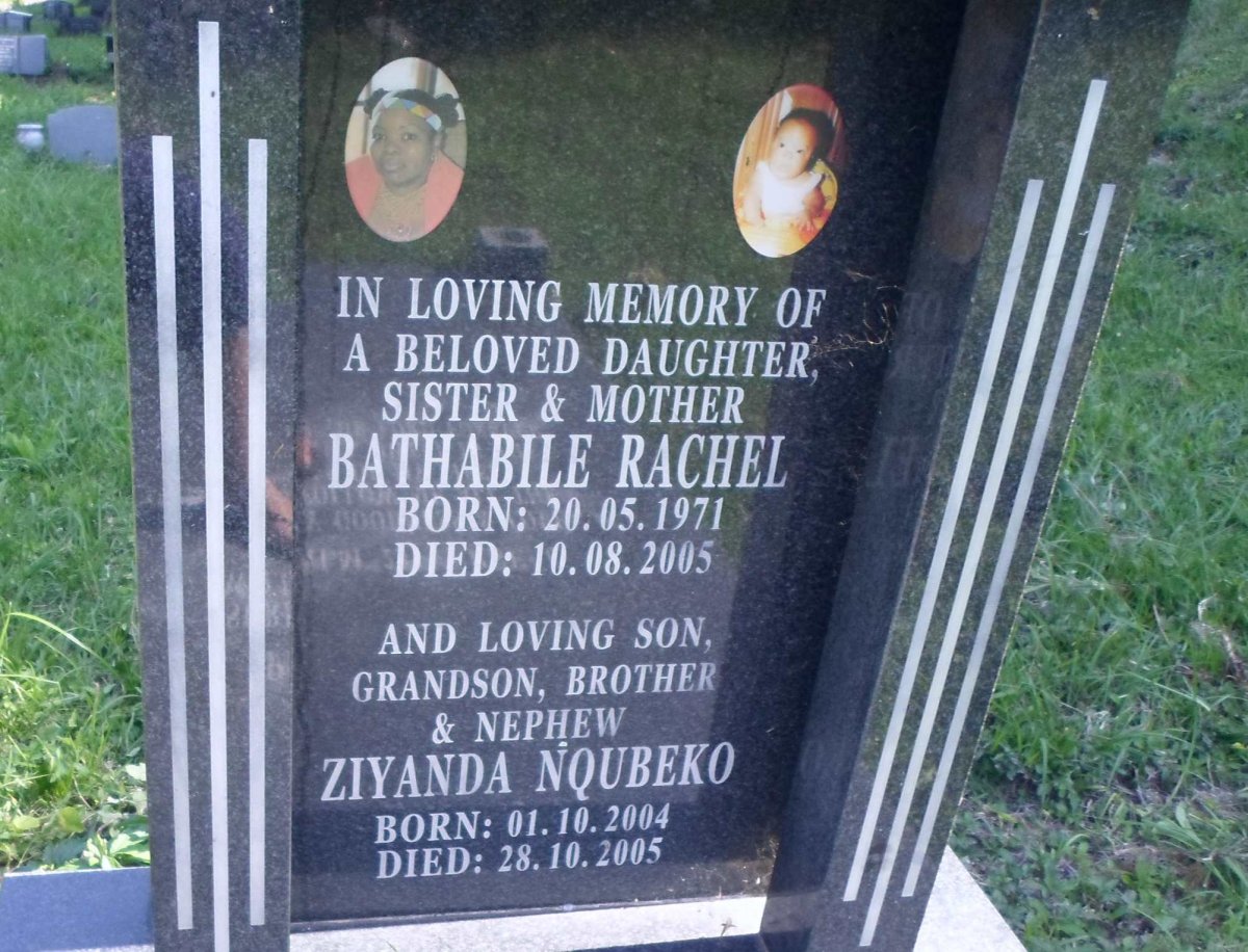 MTETWA Bathabile Rachel 1971-2005 :: MTETWA Ziyanda Nqubeko 2004-2005