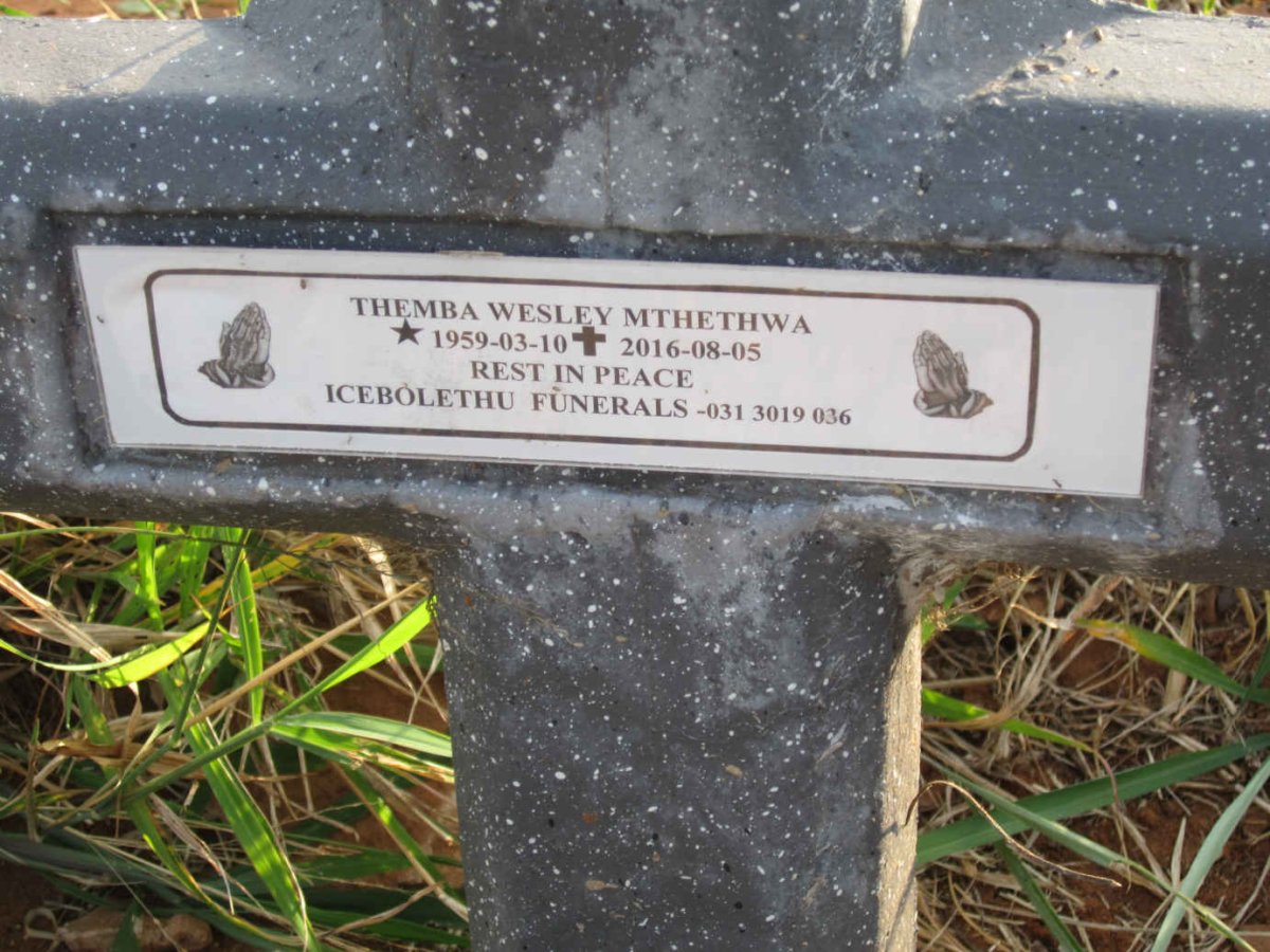 MTHETHWA Themba Wesley 1959-2016