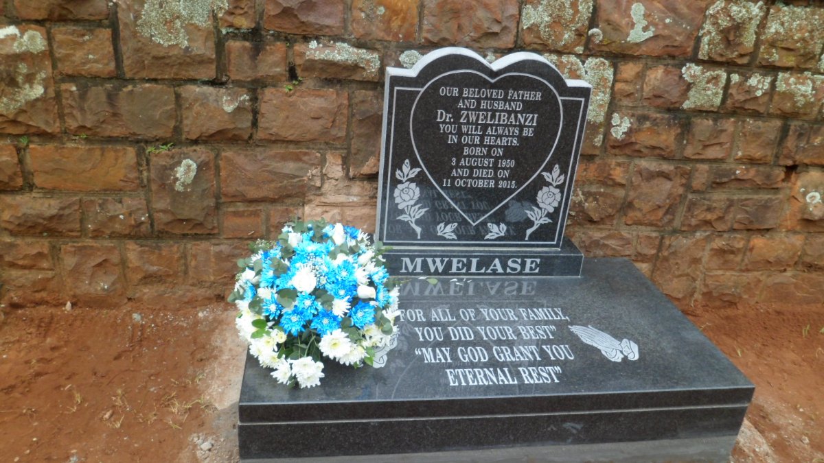 MWELASE Zwelibanzi 1950-2015
