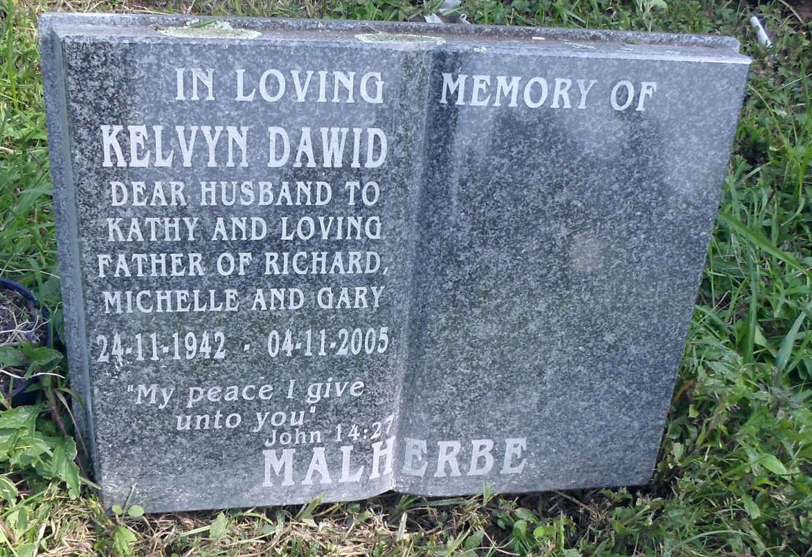MALHERBE Kelvyn Dawid 1942-2005