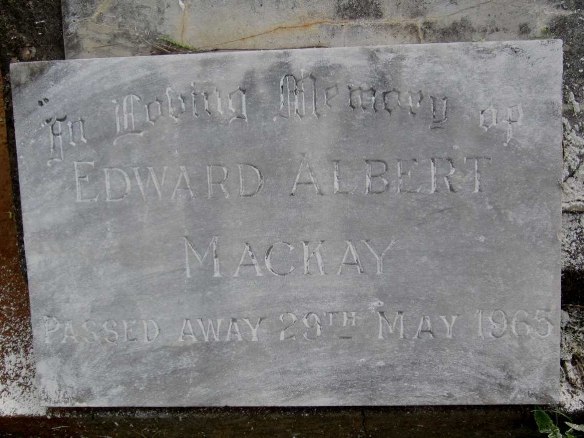 MacKAY Edward Albert -1965