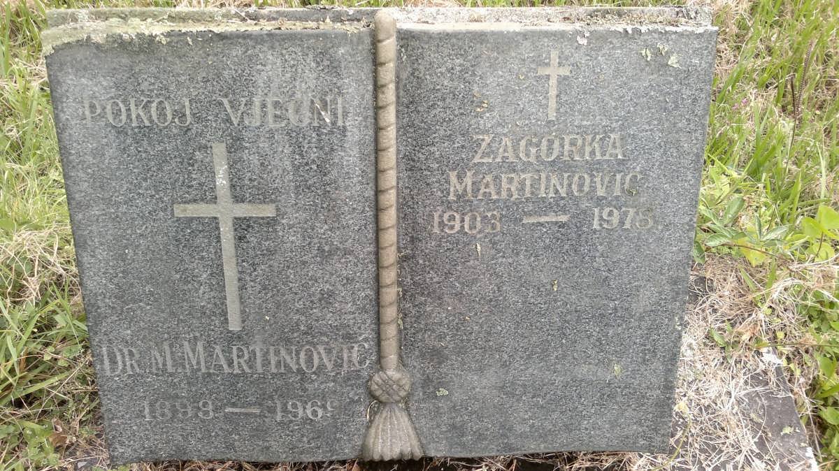 MARTINOVIC M. 1899-1969 &amp; Zagorka 1903-1978