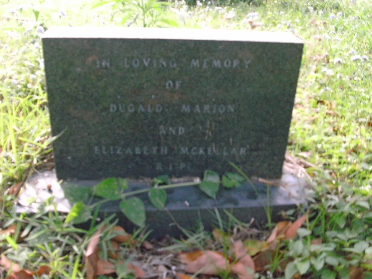 MARION Dugald :: McKELLAR Elizabeth