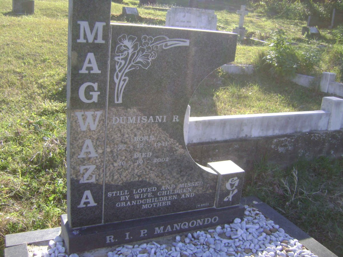 MAGWAZA Dumisani R. 1941-2002