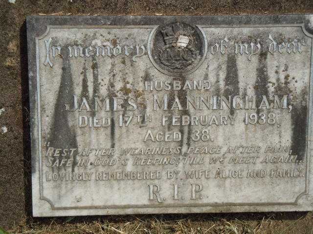 MANNINGHAM James -1938
