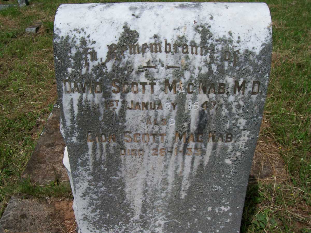 MAC NAB David Scott -1947 :: MAC NAB Dion Scott -1933