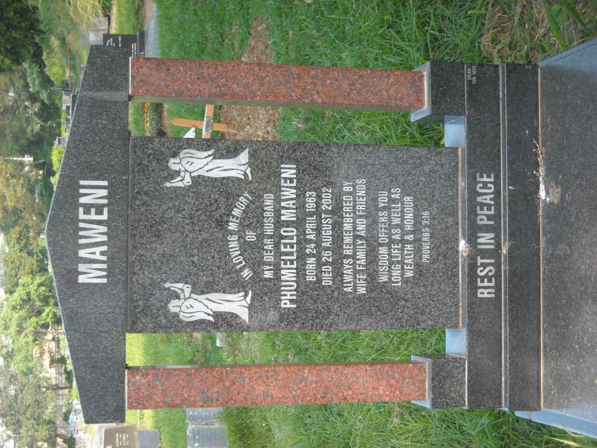 MAWENI Phumelelo 1963-2002