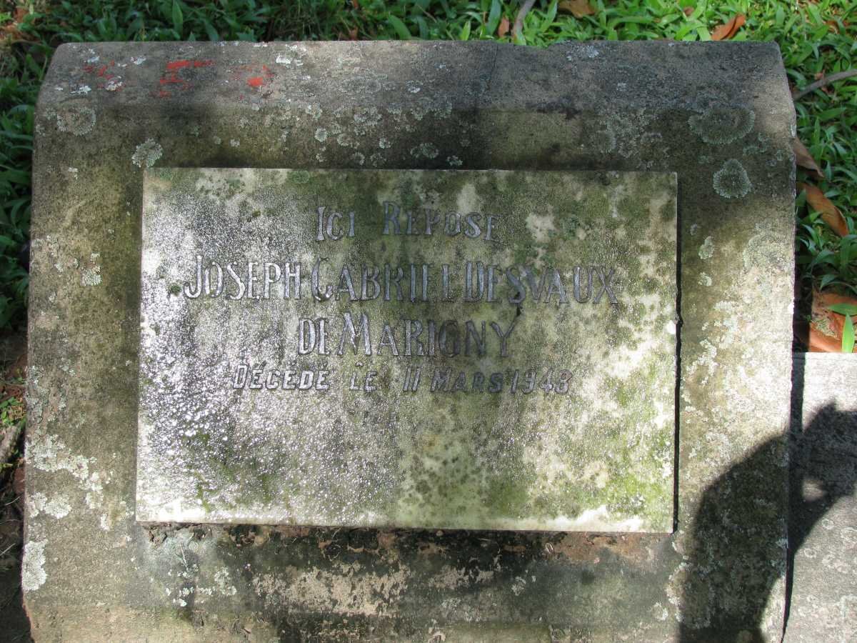 MARIGNY Joseph Gabriel Desvaux, de -1948
