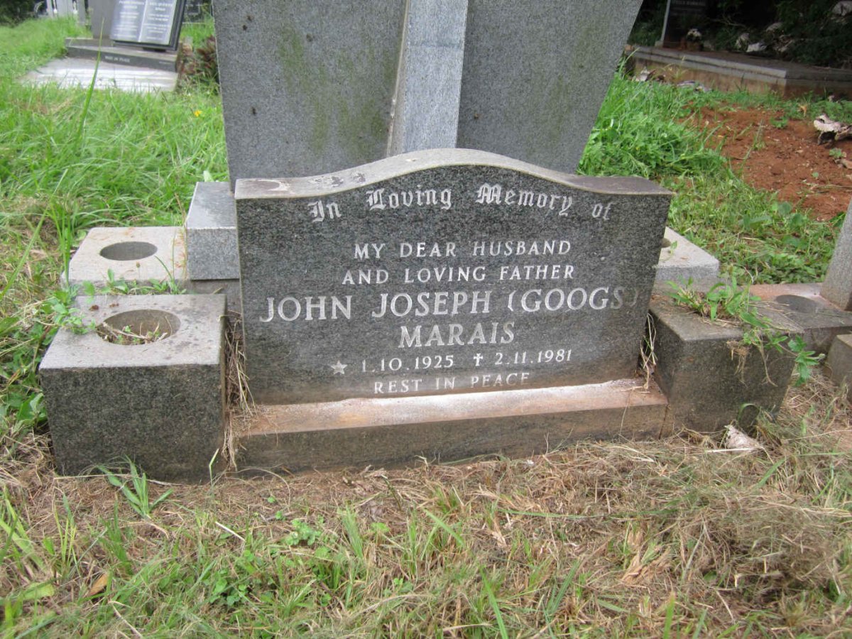 MARAIS John Joseph 1925-1981