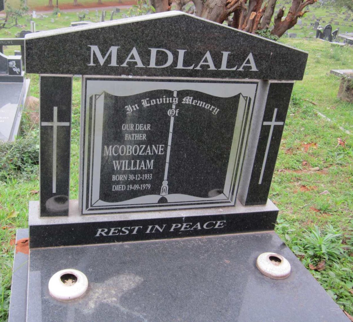 MADLALA Mcobozane William 1933-1979