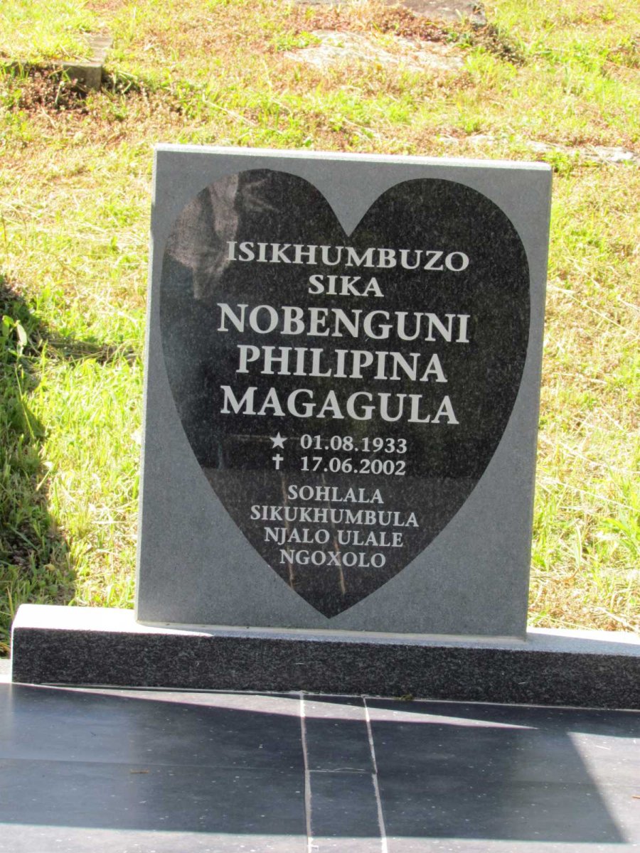 MAGAGULA Nobenguni Philipina 1933-2002