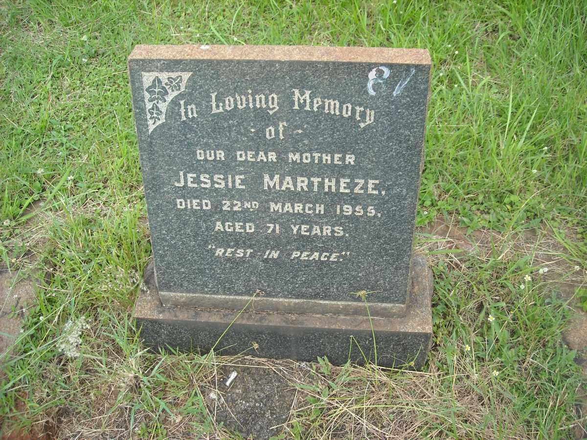 MARTHEZE Jessie -1955