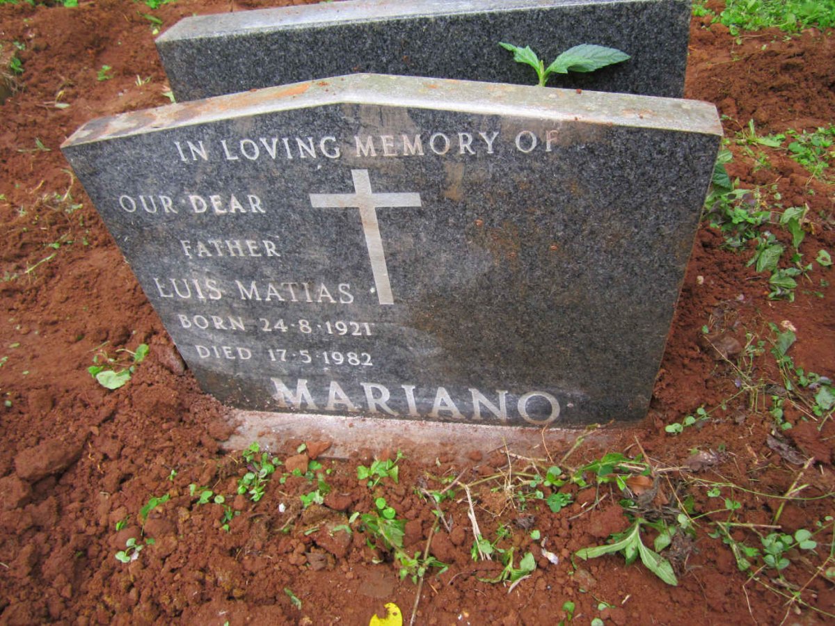 MARIANO Luis Matias 1921-1982