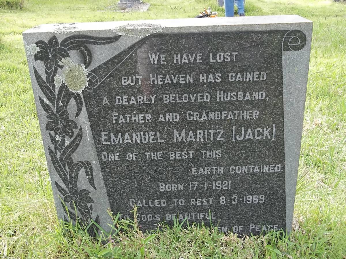 MARITZ Emanuel 1921-1969