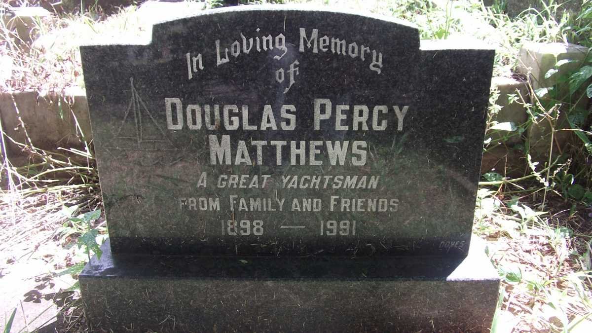 MATTHEWS Douglas Percy 1898-1991