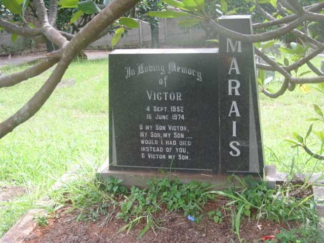 MARAIS Victor 1952-1974