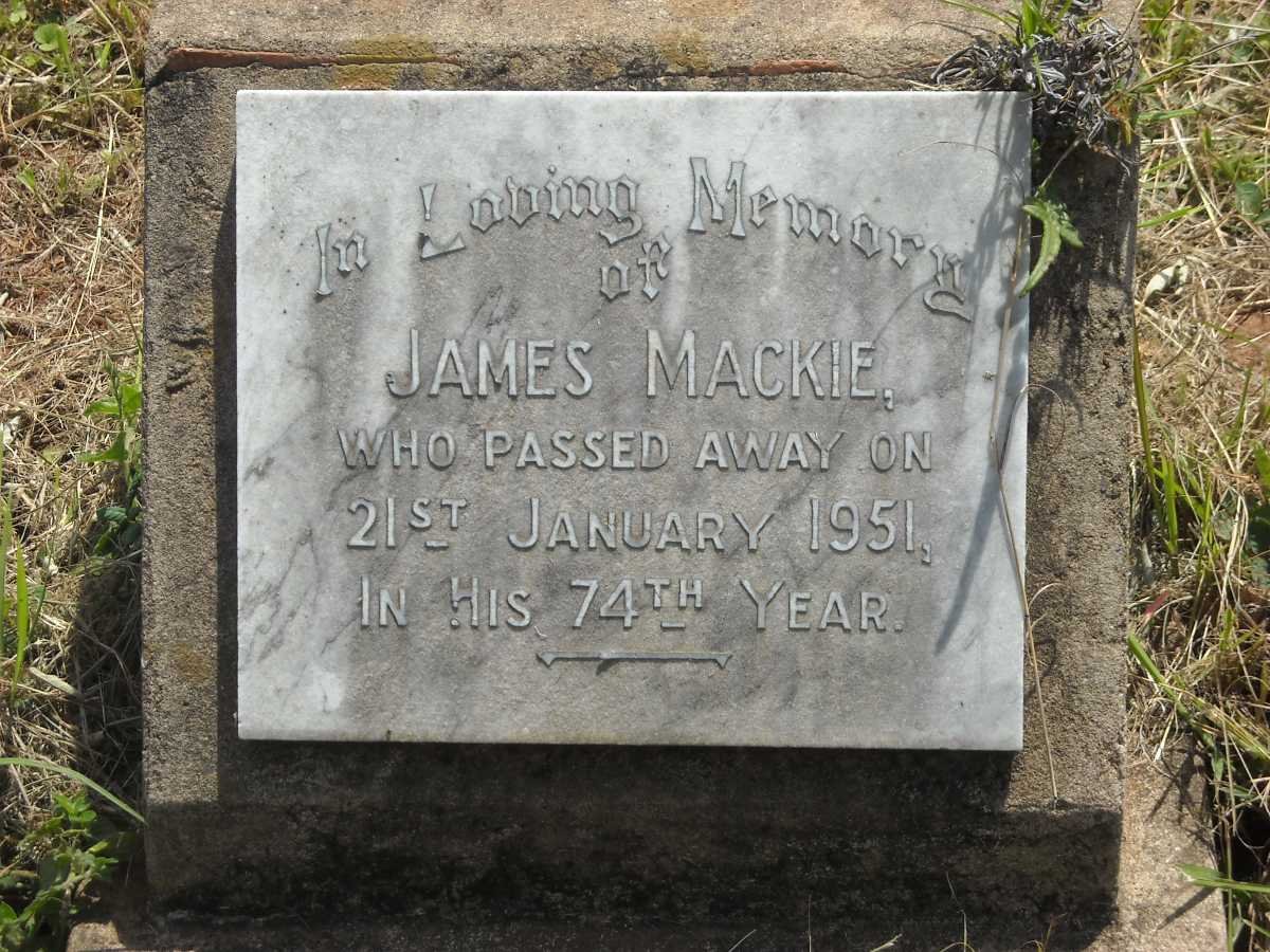 MACKIE James -1951