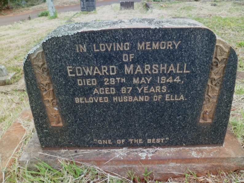 MARSHALL Edward -1944