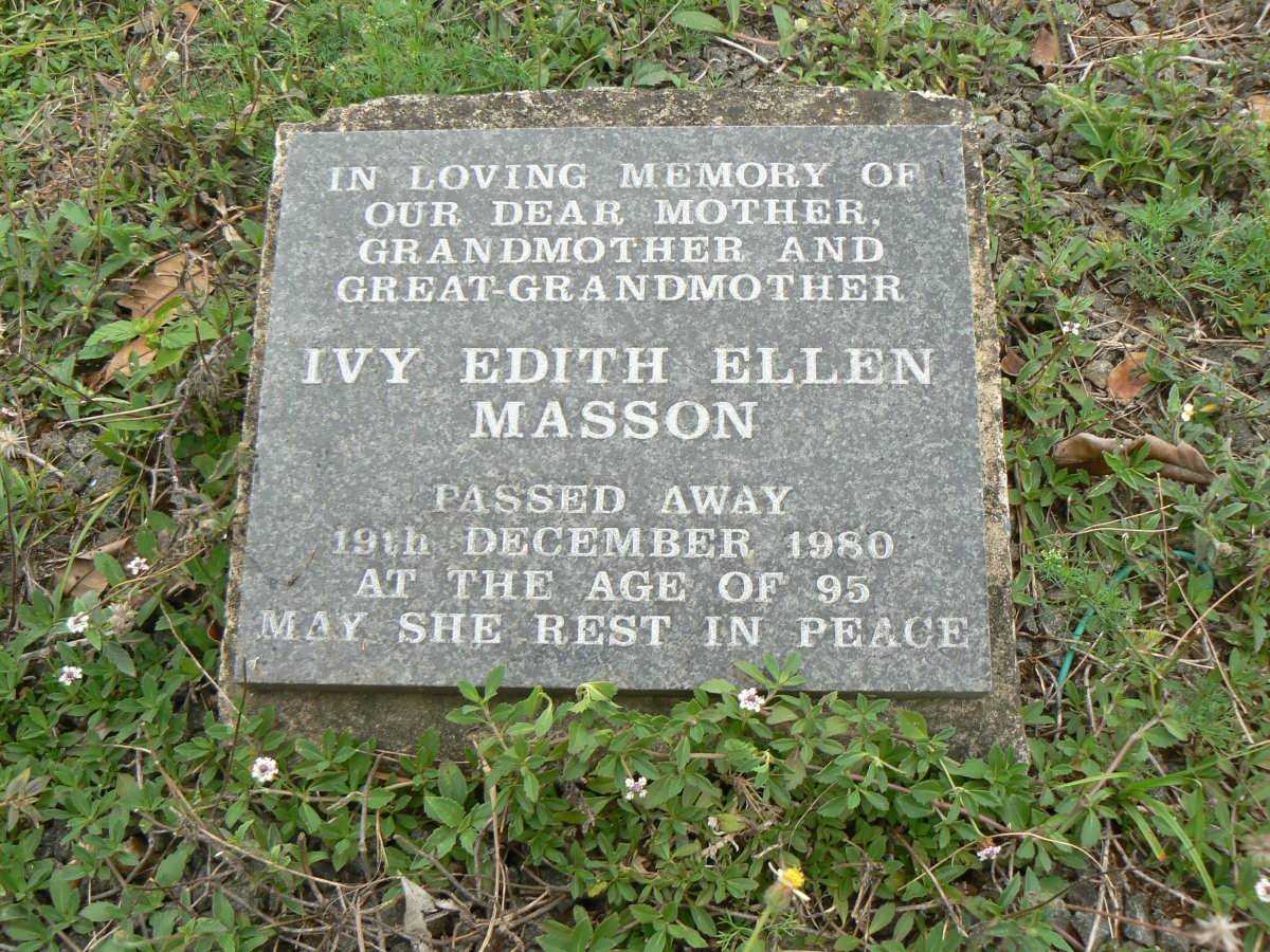 MASSON Ivy Edith Ellen -1980