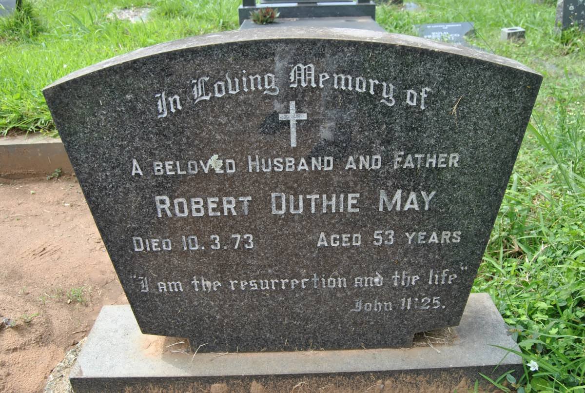 MAY Robert Duthie -1973
