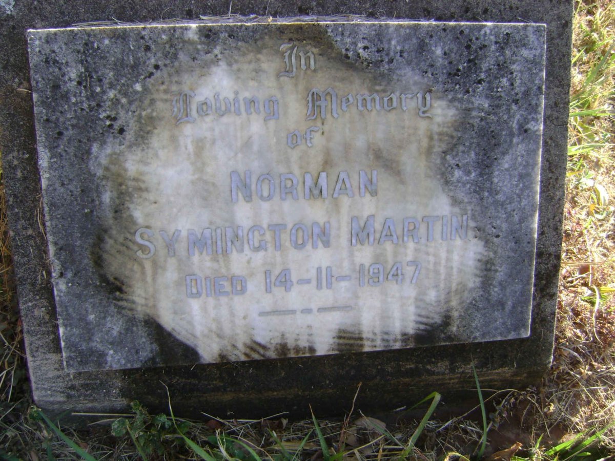 MARTIN Norman Symington -1947