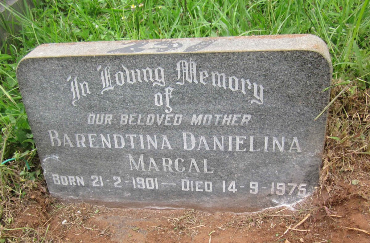 MARCAL Barendtina Danielina 1901-1975