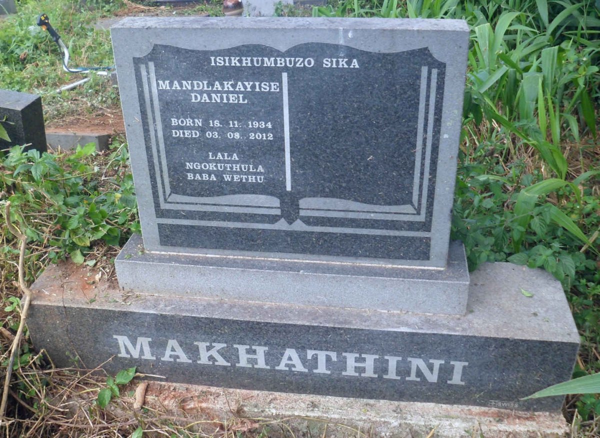 MAKHATHINI Mandlakayise Daniel 1934-2011