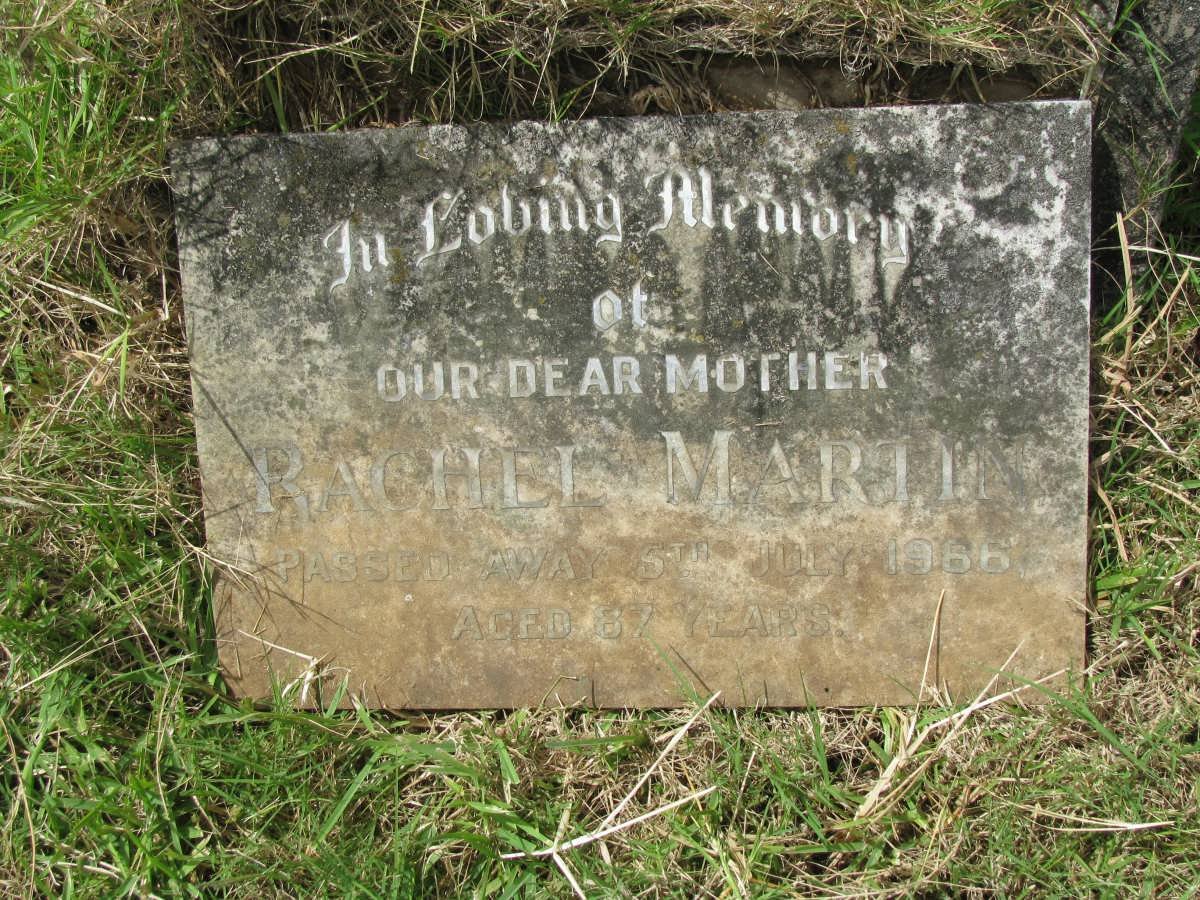 MARTIN Rachel -1966