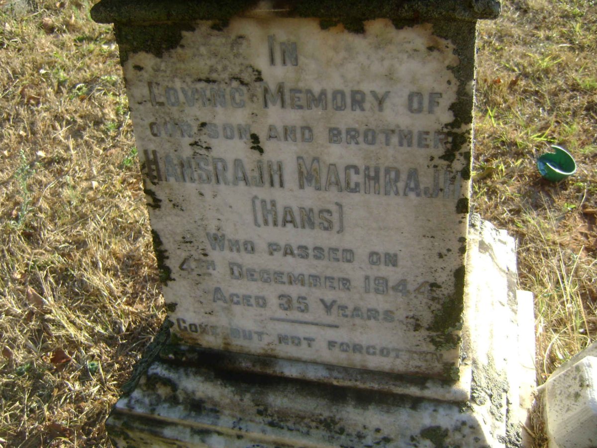 MAGHRAJH Hansrajh -1944