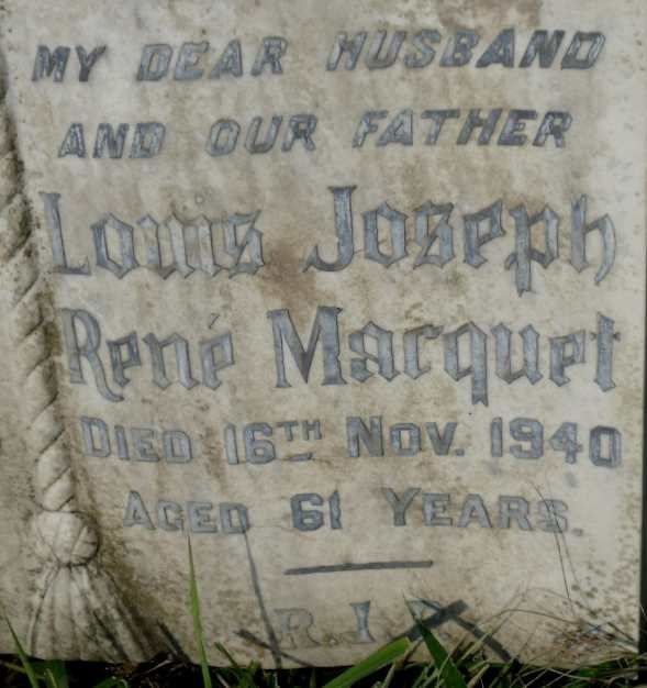 MARQUET Louis Joseph Rene -1940