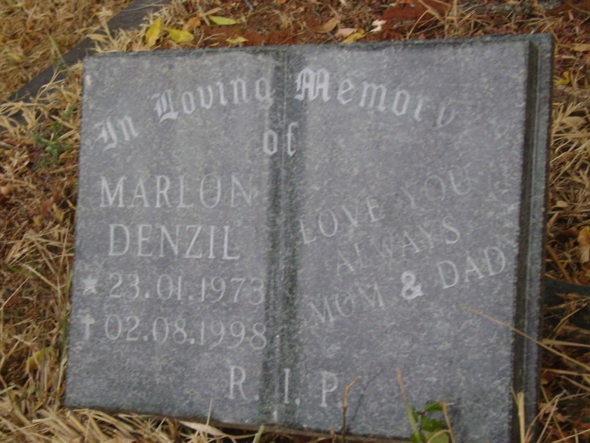 MacPHAIL Marlon Denzil 1973-1998