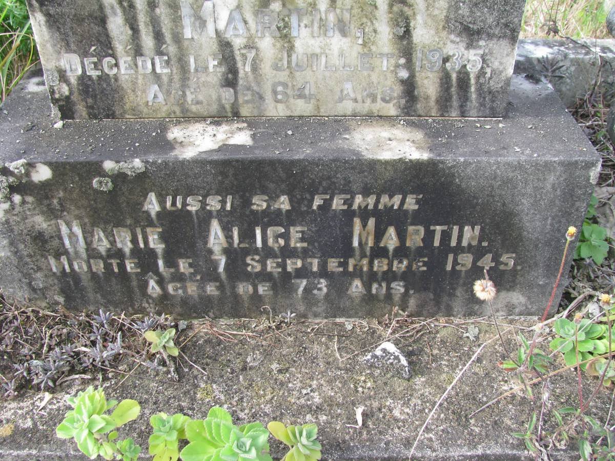 MARTIN Paul Raphael -1935 &amp; Marie Alice -1945
