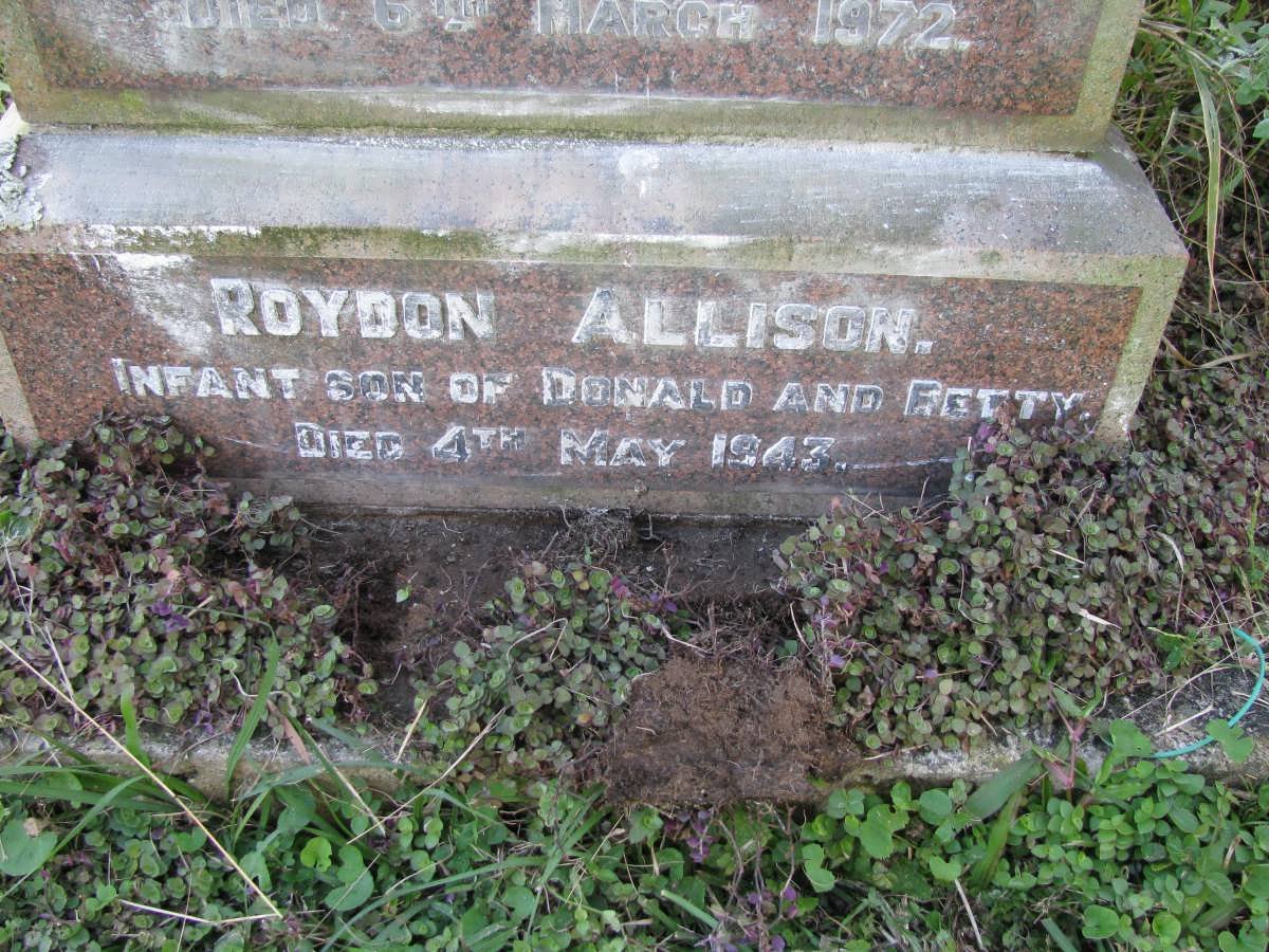 MARNOCH George -1929 &amp; Elsie -1946 :: ALLISON Donald Stewart -1958 :: MARNOCH George Forbes 1905-1972