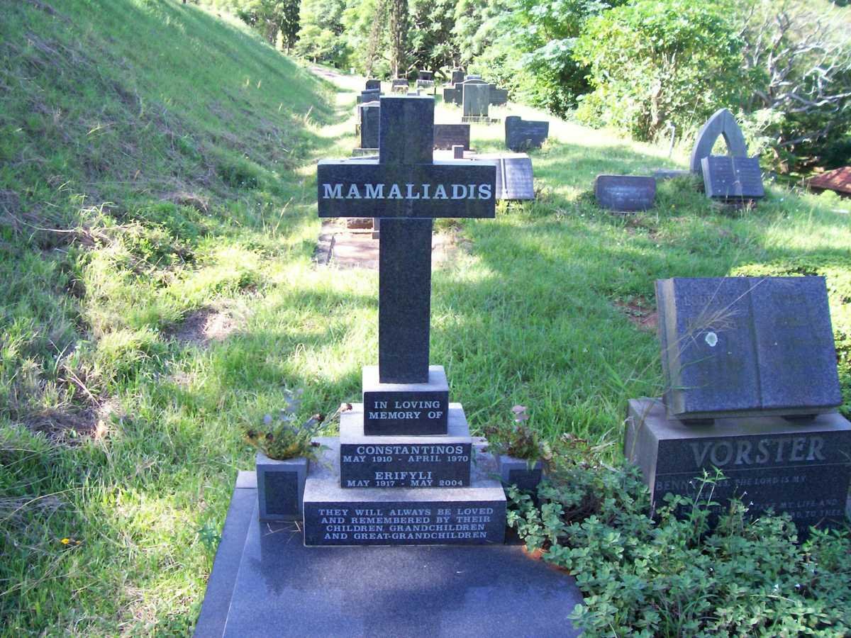MAMALIADIS Constantinos 1910-1970 &amp; Erifyli 1917-2004