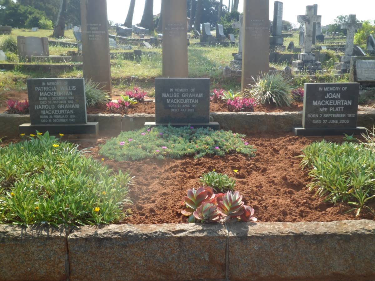 MACKEURTAN Harold Graham 1884-1942 &amp; Patricia Willis 1890-1980 :: Malise Graham 1917-2003 &amp; Joan PLATT 1912-2005
