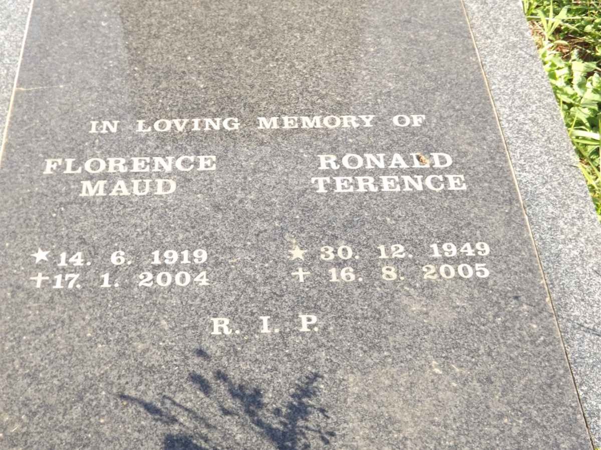 MAGLOU Florence Maud 1919-2004 :: MAGLOU Ronald Terence 1949-2005