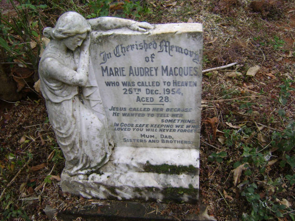 MACQUES Marie Audrey -1954