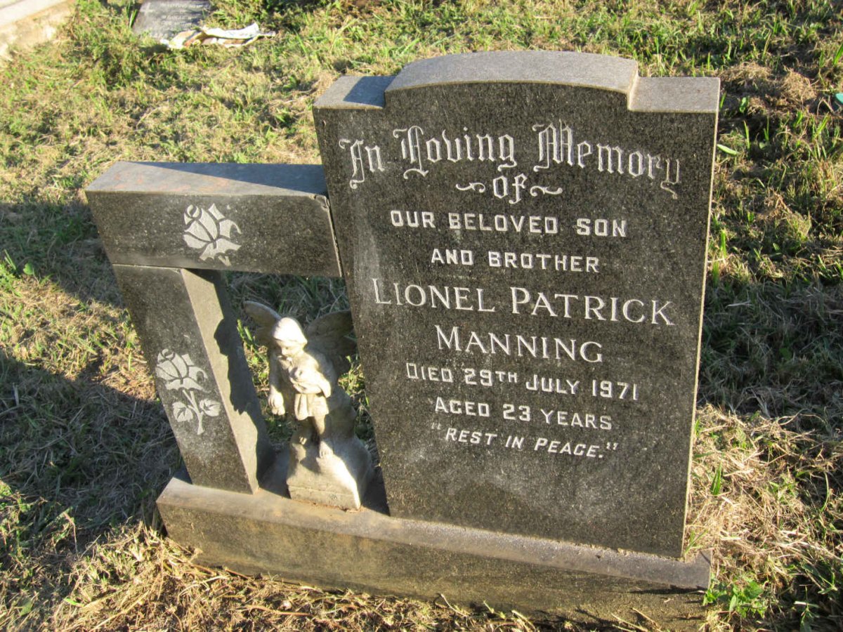 MANNING Lionel Patrick -1971