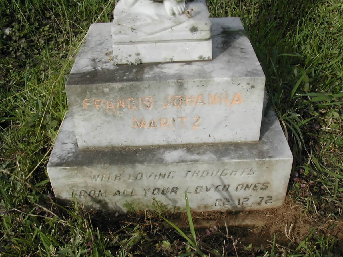 MARITZ Francis Johanna -1972