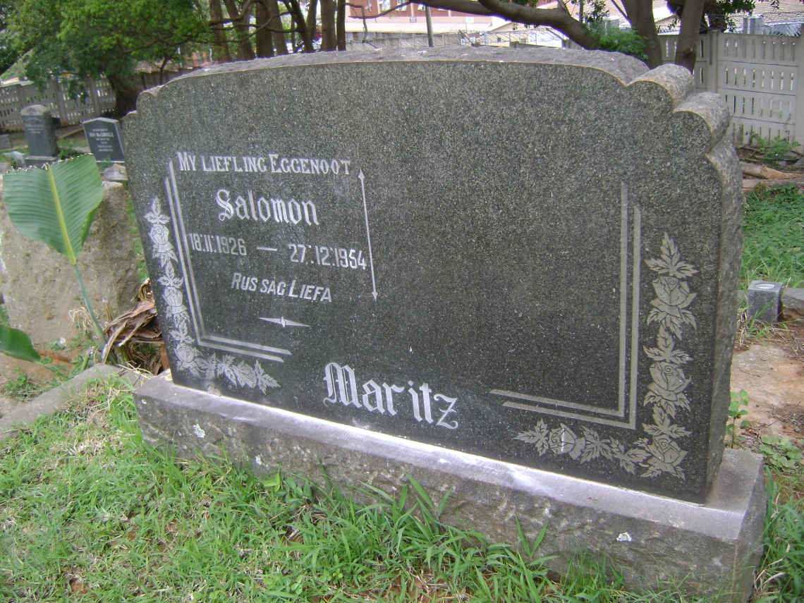 MARITZ Salomon 1926-1954