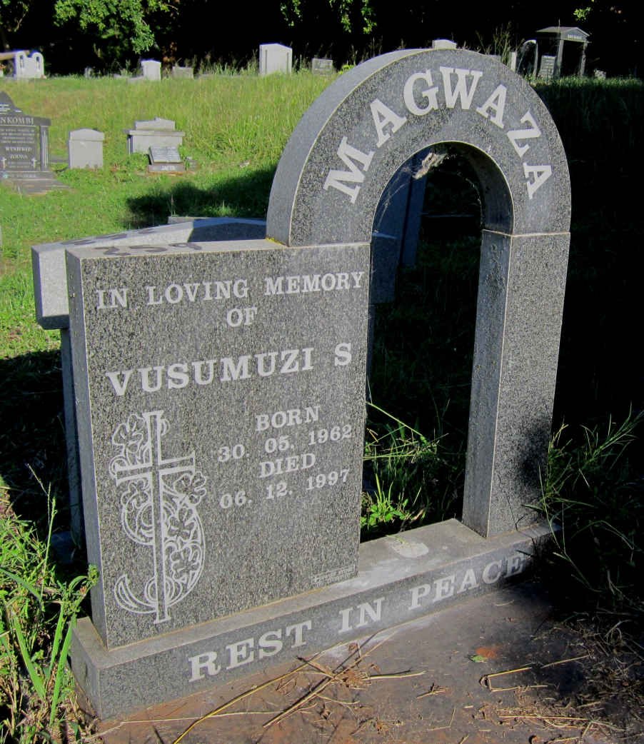 MAGWAZA Vusumuzi S. 1962-1997