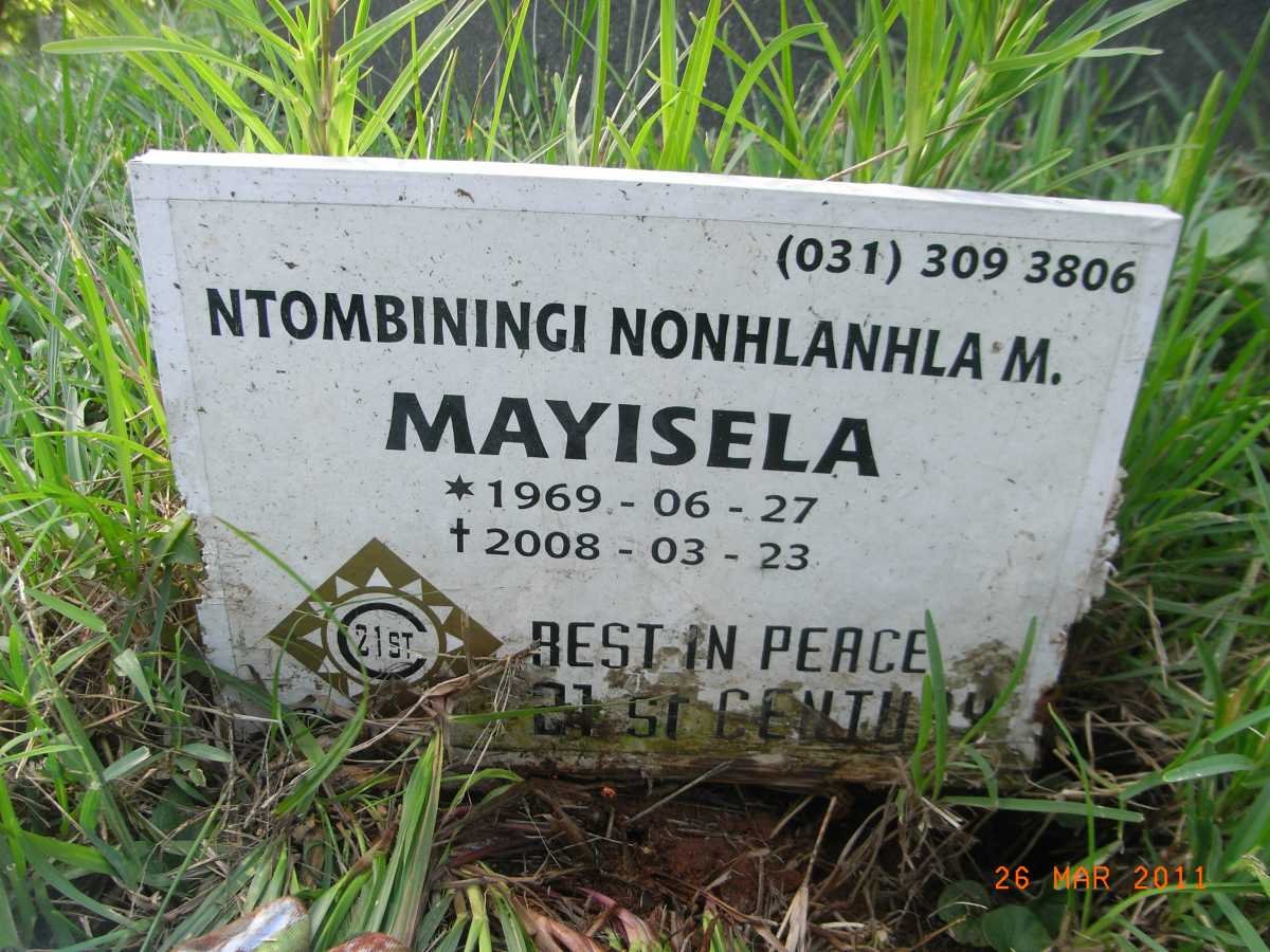MAYISELA Ntombiningi Nonhlanhla M. 1969-2008