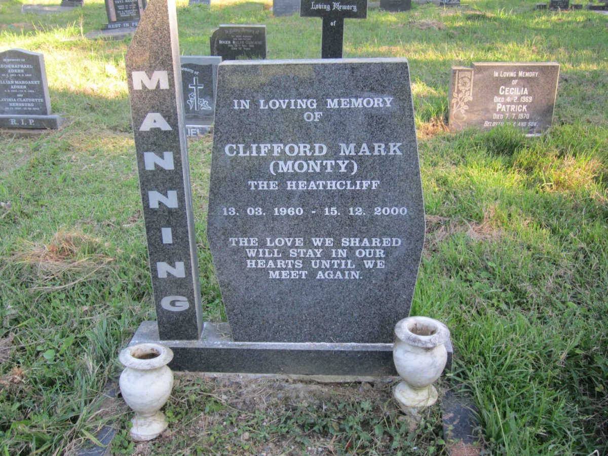 MANNING Clifford Mark 1960-2000