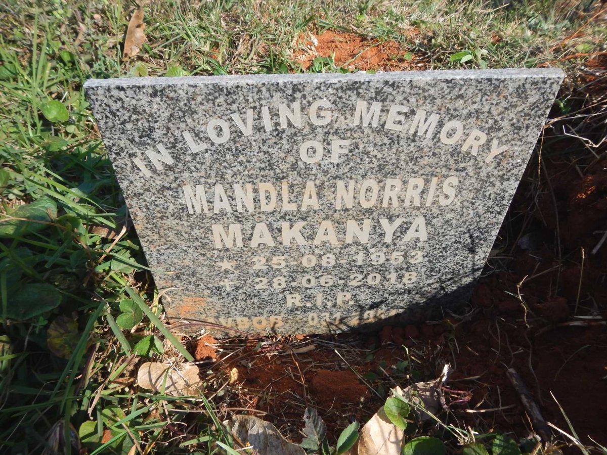 MAKANYA Mandla Norris 1953-2018
