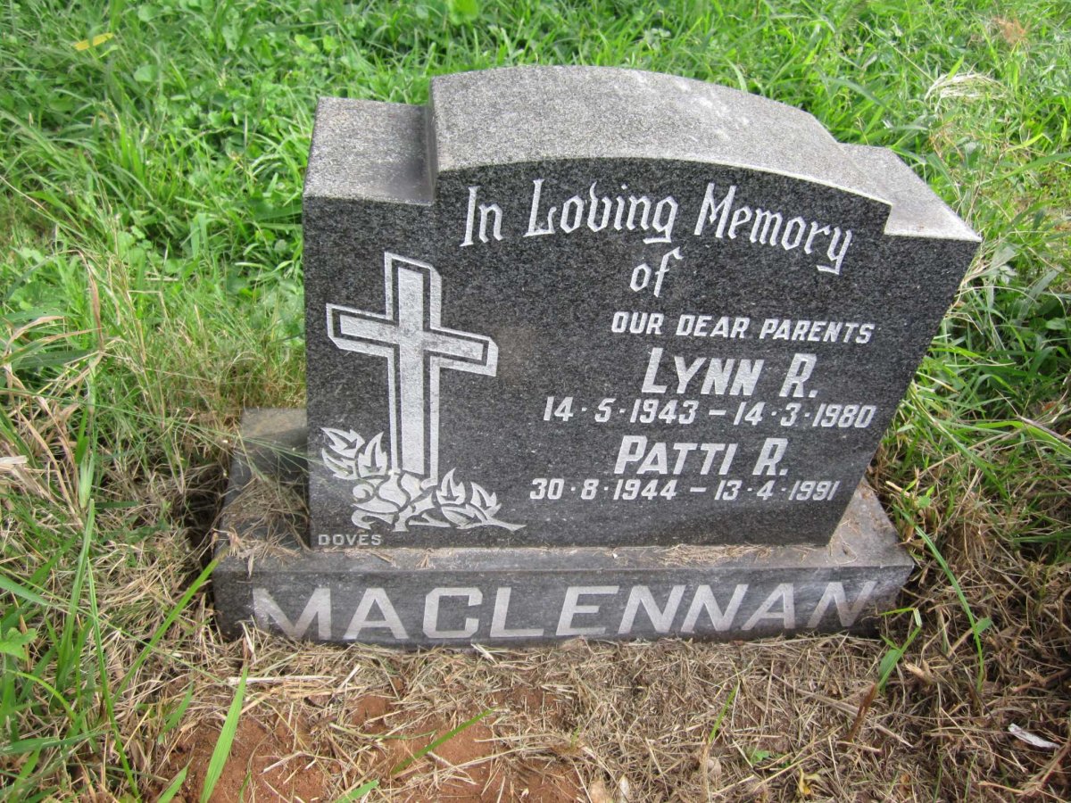 MACLENNAN Lynn R. 1943-1980 &amp; Patti R. 1944-1991