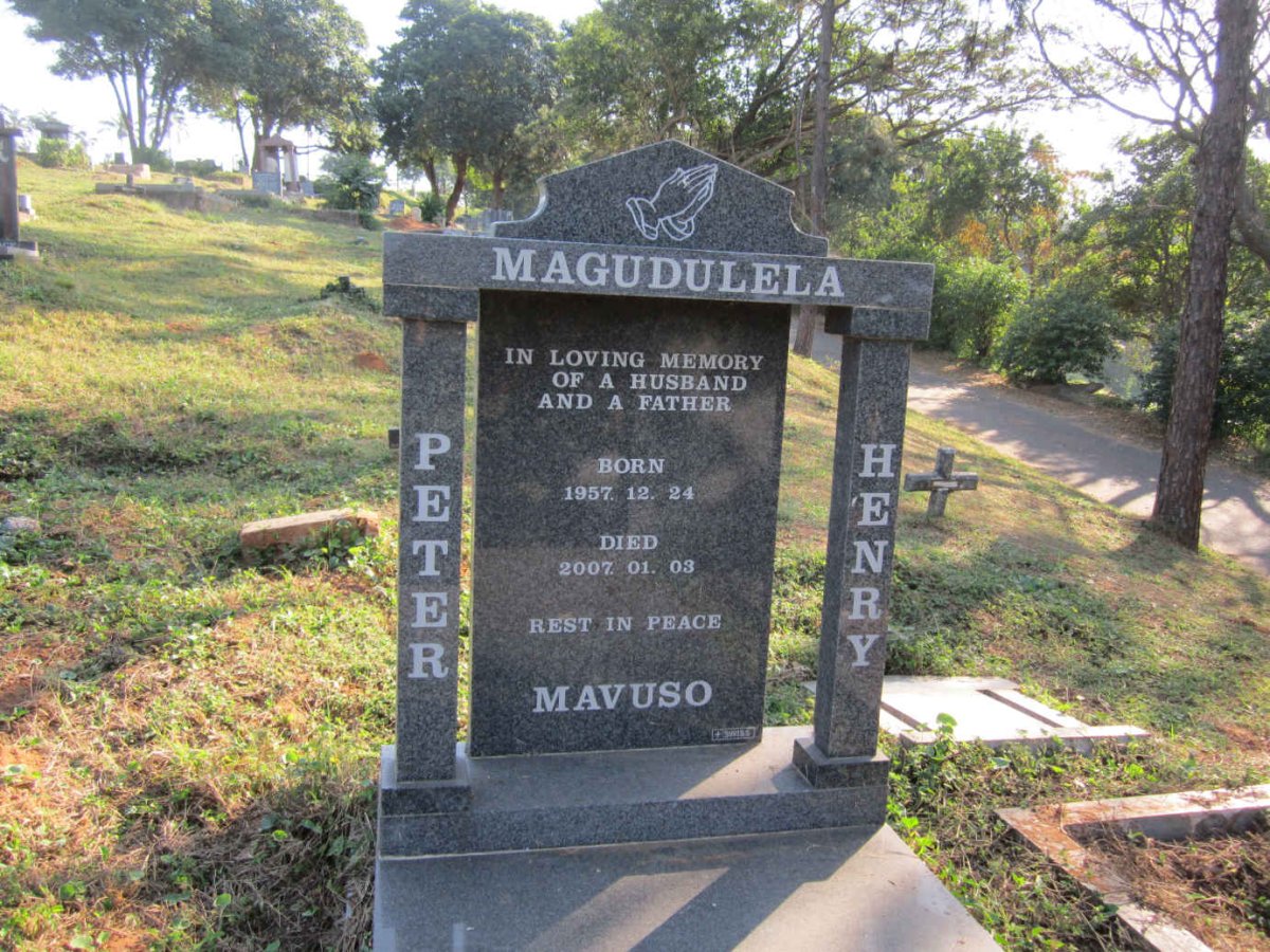 MAGUDULELA Peter Henry Mavuso 1957-2007