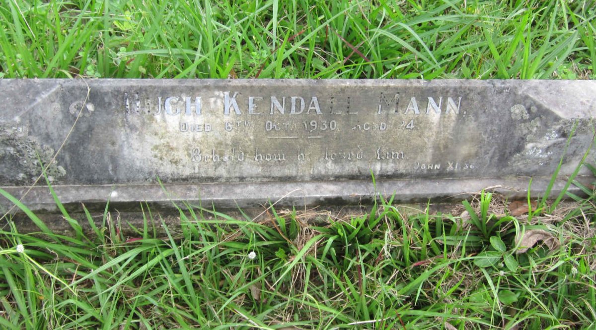 MANN Hugh Kendall -1930
