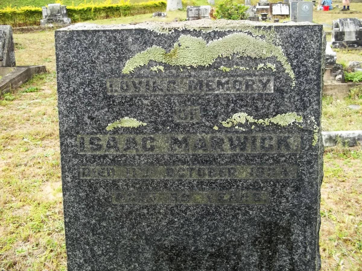 MARWICK Isaac -1934