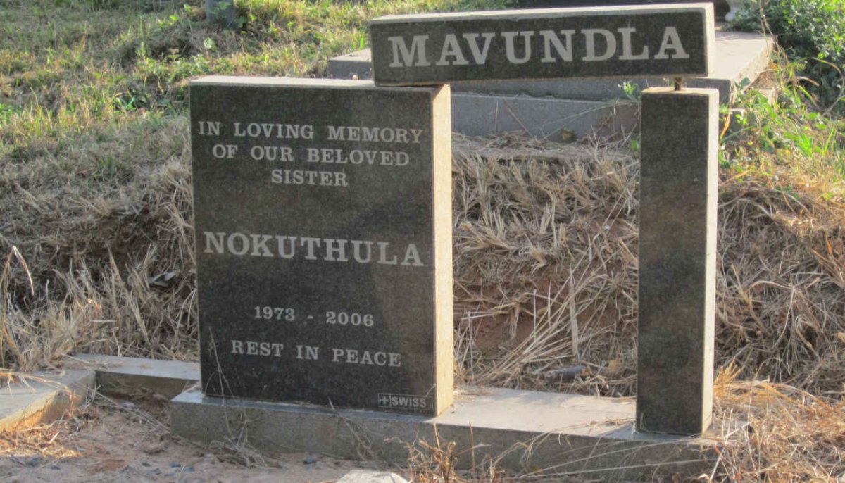 MAVUNDLA Nokuthula 1973-2006