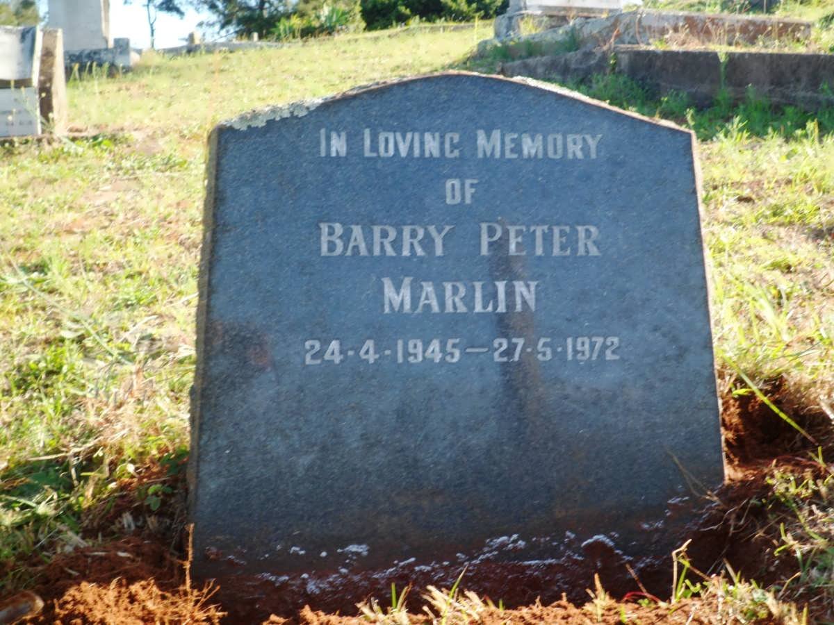 MARLIN Barry Peter 1945-1972